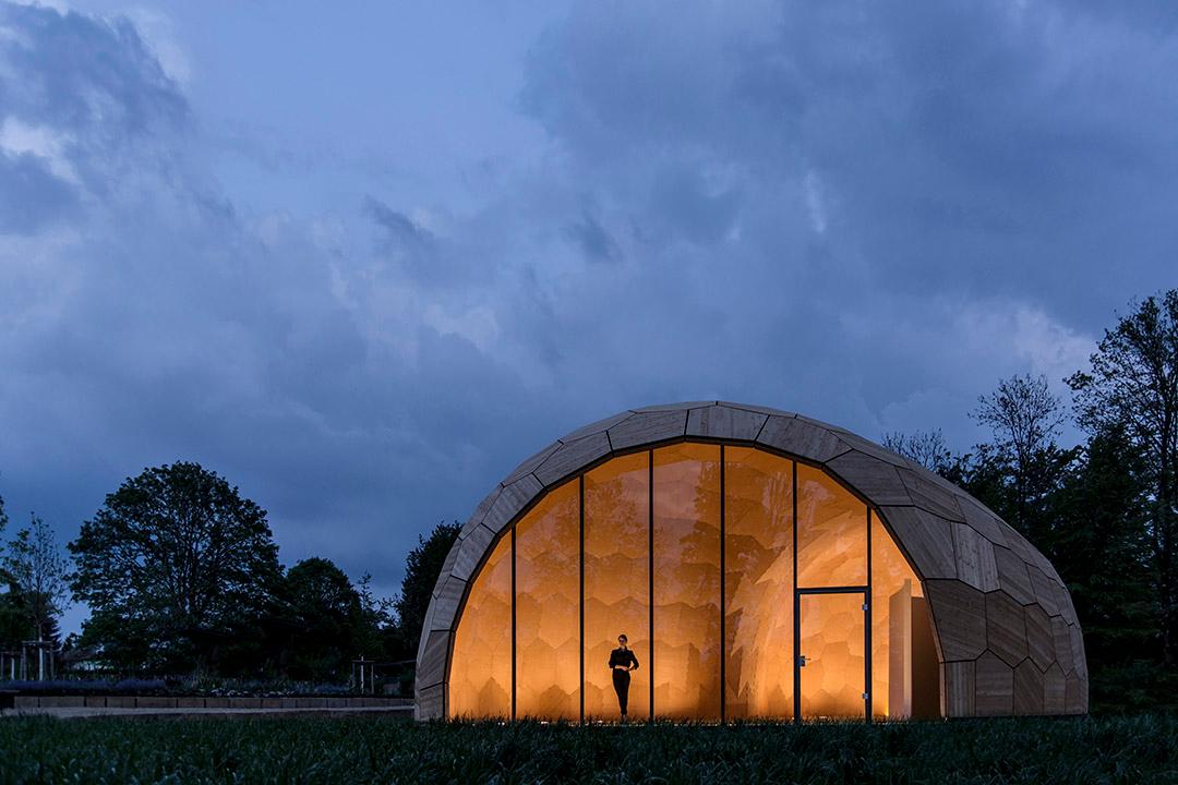 國外裝配的輕型木殼展覽館展廳設計圖2 國外裝配的輕型木殼展覽館展廳設計圖2